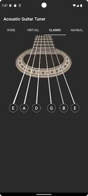 Acoustic Guitar Tuner android App screenshot 0