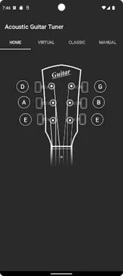 Acoustic Guitar Tuner android App screenshot 2